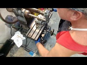 Grinding attachment for Atlas lathe