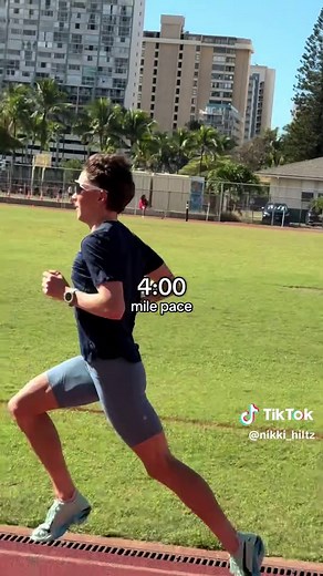 The fastest mile I’ve ever ran is 4:16. The key word here is PACE- for example I cannot hold 3:28 mile pace for an entire mile but I can for shorter intervals like 200 meters! #running #trackandfield