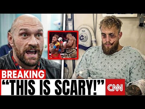 Tyson Fury REACTS To Jake Paul In HOSPITAL After Anthony Joshua KNOCKOUT!