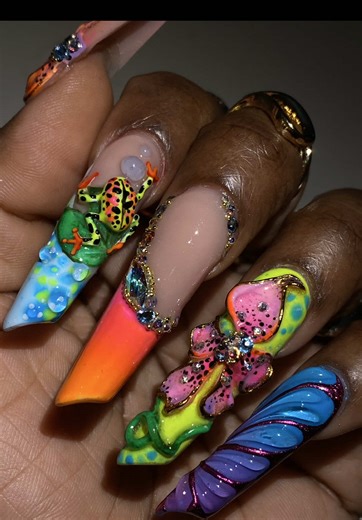 Frog Nail Art Inspiration: Springtime Designs
