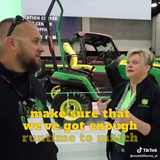 Electric John Deere Tractor Prototype #johndeere #tractor #electricvehicle #farmlife