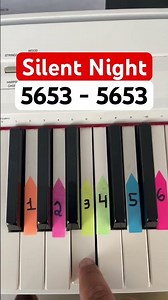 🎹 Silent Night – SUPER EASY Piano Tutorial 🎄🎶