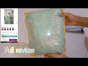 MEESHO'S Most Stunning Anarkali Suit Set Unboxing! @Meesho