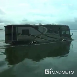 508K views · 4.3K shares | This RV can transform into a boat. Totally a floater home. | GIGadgets | Facebook