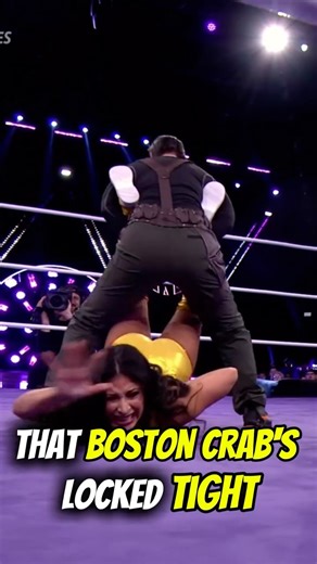 WOW - Women Of Wrestling on Instagram: "Scout Parker had that Boston Crab locked in tight. Sugar kept crawling, reaching, doing everything to break free… but she wasn’t going anywhere. Watch the Full Episode on YouTube now. #WOWSuperheroes #ScoutParker #Sugar #BostonCrab #WOW335 #WomensWrestling #WOWTV"