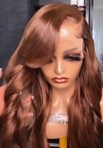 Closure side part wig