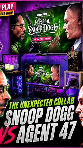 The Most Unexpected Collab 😭 Snoop Dogg vs Agent 47 | HITMAN: The Herbalist #shorts