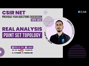 CSIR NET Mathematics Real Analysis Previous Year Question Papers Solution L-5