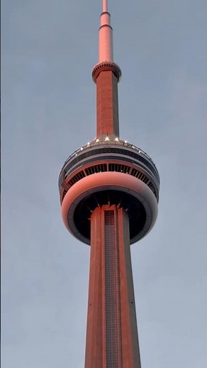 Dare to look down? 😳 The CN Tower EdgeWalk isn’t for the faint of heart, walking 116 storeys above