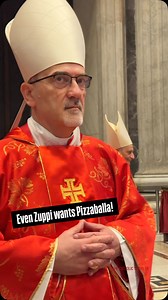 Could be either actually. Cardinal Pizzaballa or Cardinal Zuppi. | The Catholic Traveler