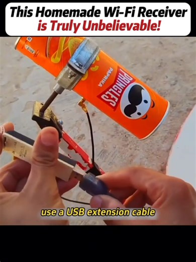 Increíble receptor Wi-Fi casero que debes probar