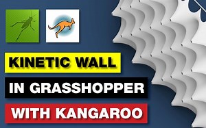 【Grasshopper插件】Kangaroo Grasshopper Tutorial _ Kinetic Wall