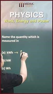 kWh, kW, Wh and eV | Work, Energy and Power (Part 15)