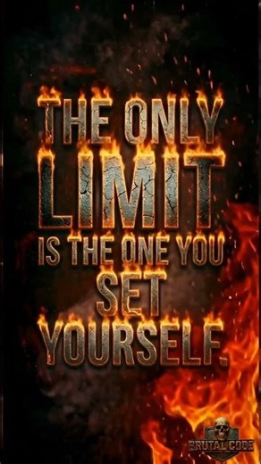 Your Limit is What You SET | #attitude #attitudequotes #coldmindset #silentpower #BrutalCode