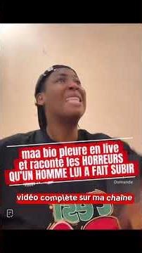 maa bio dénonce les violences de ulrich jordan #gbairai #kongossa les hommes africains sont méchants