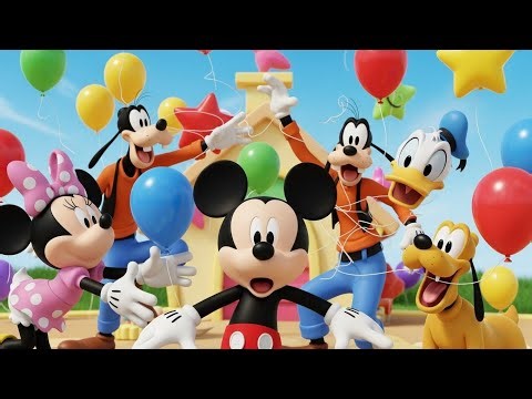 Mickey Mouse Balloon Disaster | Fun Kids Cartoon Adventure