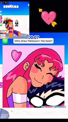 Starfire - Draw me ##drawing #shorts #teentitans #romance