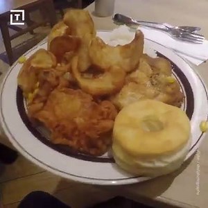 162K views · 847 reactions | Prepare to get a major food coma at this all-you-can-eat KFC buffet. | Thrillist | Facebook