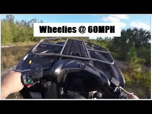 Trail Riding Kawasaki Brute Force 750