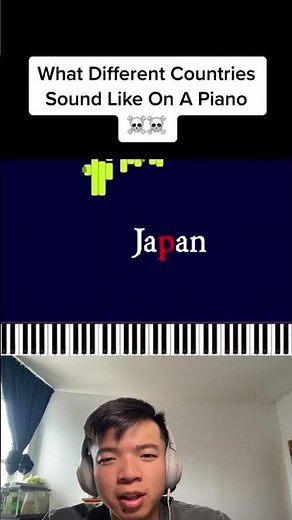 Different Countries On Piano