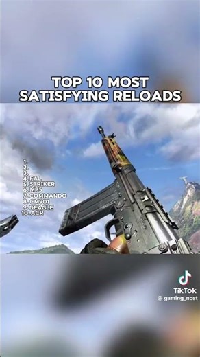 Which reload is the best? #callofduty