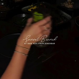 Enjoy the Spice Route Brunch at Asia Asia Palm every Saturday from 5pm to 8pm. Savor an eclectic Pan-Asian menu with unlimited beverages while taking in stunning sunset views of the Burj Khalifa, Atlantis The Palm, and Dubai Marina. Starting at AED 350, it’s the ultimate weekend dining experience. | Asia Asia