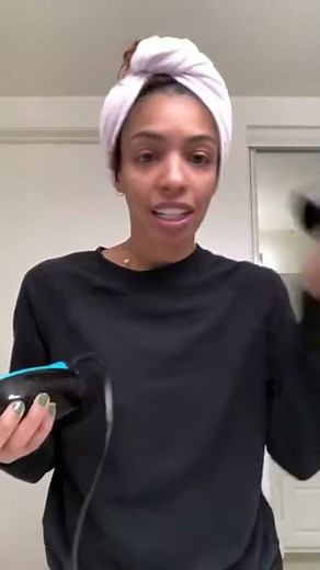 How to use a dryer brush on natural hair - Conair Knot Dr. All-in-one Dryer Brush Review