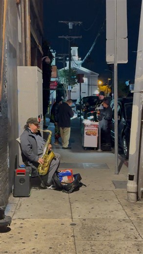 Recondite on Instagram: "one of the most beautiful peaceful moments i ve ever had after stepping out of a club - after a great night in LA at @sound_nightclub. a saxophone 🎷 player jamming to my song "Levo". i had an insanely long trip to LA due to so many flight cancellations in Berlin - but this was so worth it! This moment came totally out of the blue and i m so happy i could catch it. i only have your name mr sax player Michael Gealer - i didn't find an IG profile - but thank you for the vi