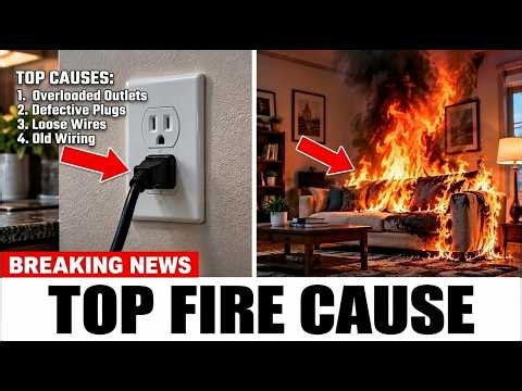 Stop Doing This! The #1 Cause of House Fires (Electrical Fire Safety)