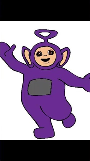 tinky winky speed drawing | Teletubbies #shorts #drawing #art #painting #teletubbies #cartoon