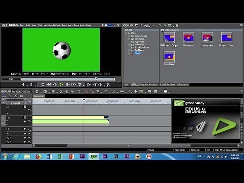 How to use Chroma Key in Edius 6