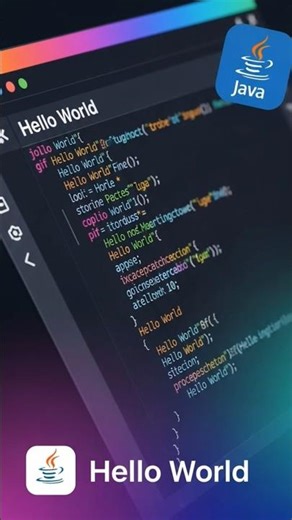 🌍Hello World Program in Java🌍S1#HelloWorldJava#JavaHelloWorld#JavaProgram#JavaBasics #LearnJava#java