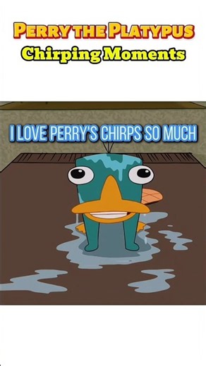 I'm Loving Perry the Platypus sound🥰