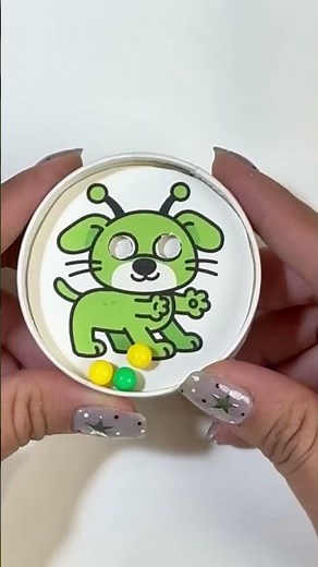 Gog The Alien Green Dog Pinball Game easy #game #trending #papercraft