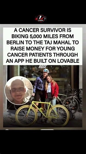 5,000-mile bike ride from a cancer survivor 🚴‍♂️💛 #SurvivalIsNotEnough