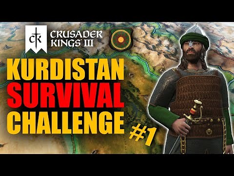 INSANE Kurdish Challenge Playthrough - Crusader Kings 3 Gameplay Zoroastrian Kurdistan Part 1