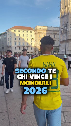 CHI VINCERÀ I MONDIALI QUEST’ANNO?🧐 LASCIATE UN COMMENTO CON LA VOSTRA RISPOSTA E VEDIAMO CHI INDOVINERÀ. LINK IN BIO SE VUOI ESSERE FRESCO‼️🔥 #drip #mondiali2026 #outfit #sneakers #intervista