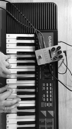 lush ambient pads from an old, cheap CASIO keyboard