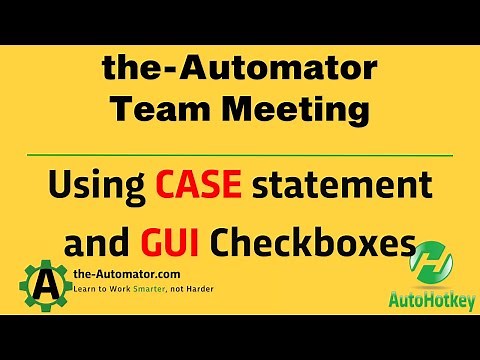 Working with Case statement & Checkboxes in a v2 AutoHotkey GUI