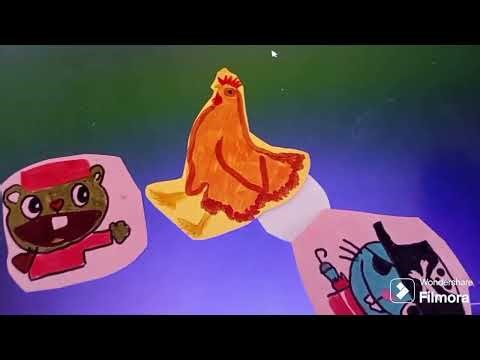 Patchwork pals chicken