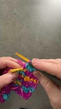 🧶 This Stitch Looks Hard BUT it's Easy! TUTORIAL BELOW