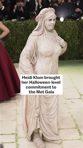 Heidi Klum Brought Her Halloween Commitment Level to the Met Gala