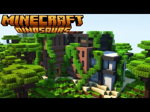 I'M FINALLY Building a Dino Lab in Minecraft!