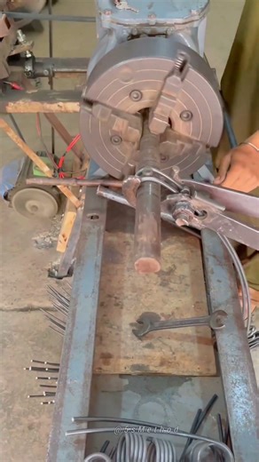 Precision Metal Coil Fabrication Using a Manual Lathe Machine