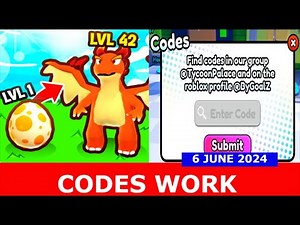 *CODES* Dragon Merge Tycoon ROBLOX | 06/06/2024