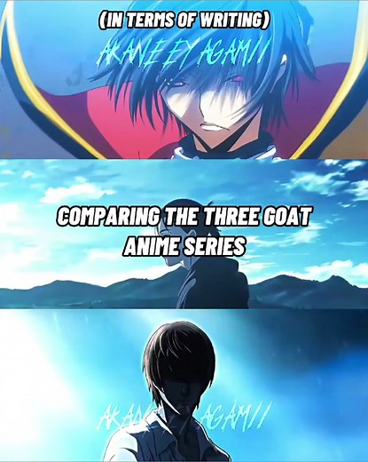 Code Geass vs Attack On Titan vs Death Note | In Terms of Writing | #anime #fyp #viral #aot #attackontitan #deathnote #codegeass #eren #lightyagami #lelouch #vs #debate #animedebate #animeedit #trending