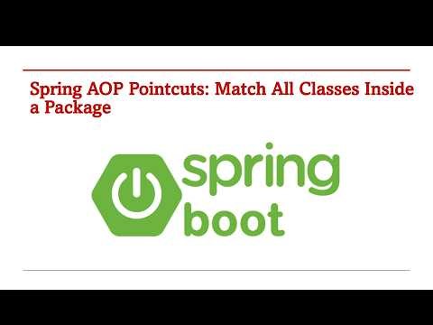 Spring AOP Pointcuts: Match All Classes Inside a Package​ - Part 173.3