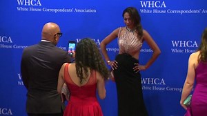 Stars arrive for Trump-less White House press dinner