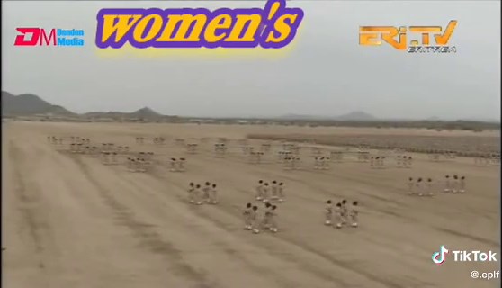 Eritrean Women Military Training in Focus