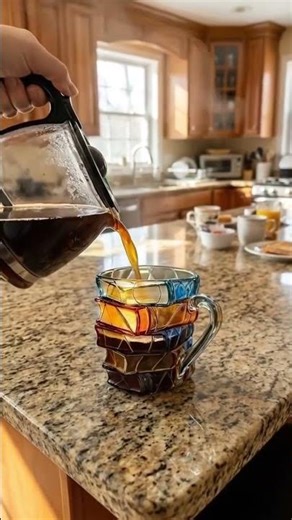 Handmade 3D Reading Happiness Mug